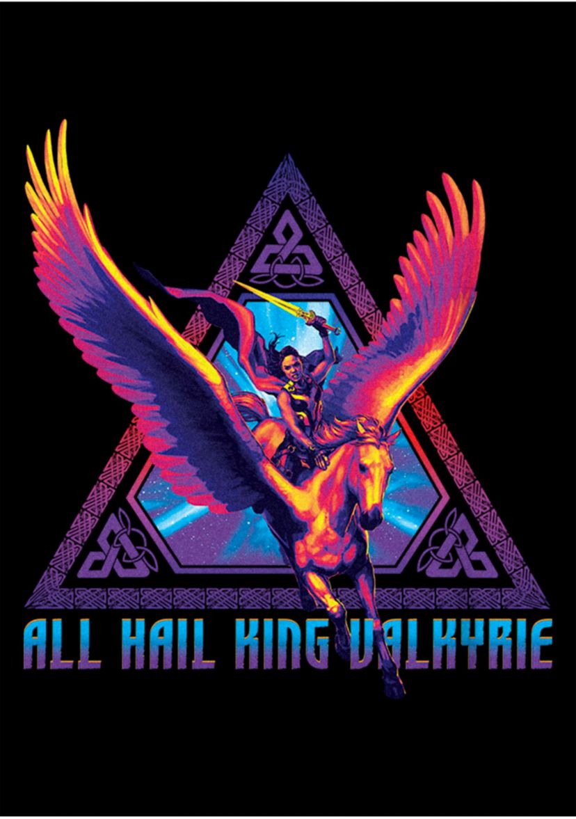 Valkyrie Triangle Badge Graphic T-Shirt