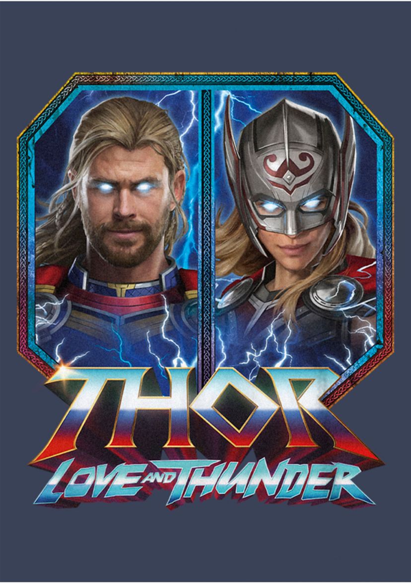 Thor Portraits Boxup Graphic T-Shirt