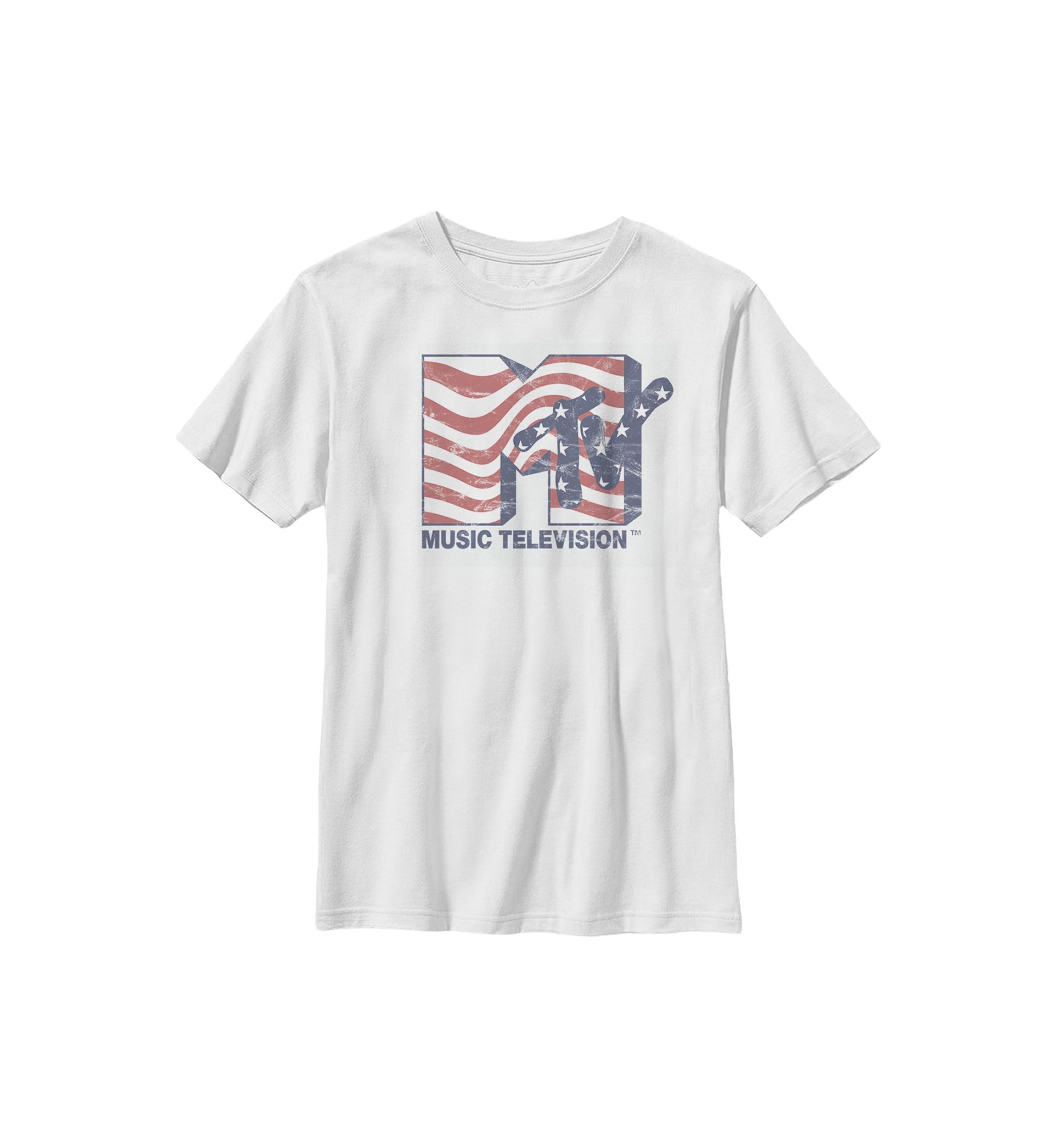 Stars And Stripes Graphic T-Shirt