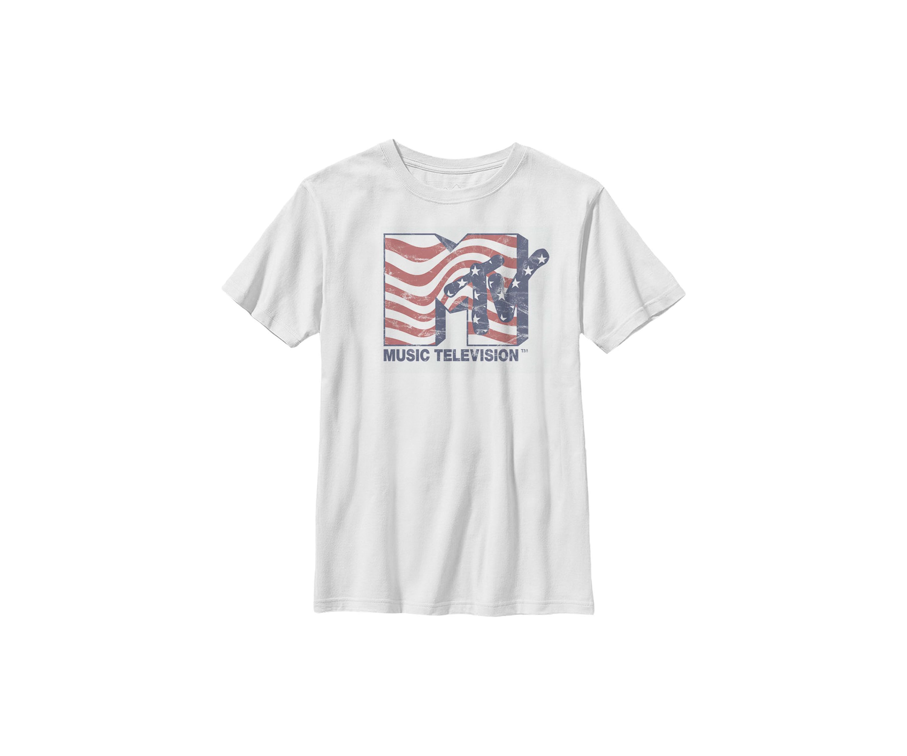 Stars And Stripes Graphic T-Shirt