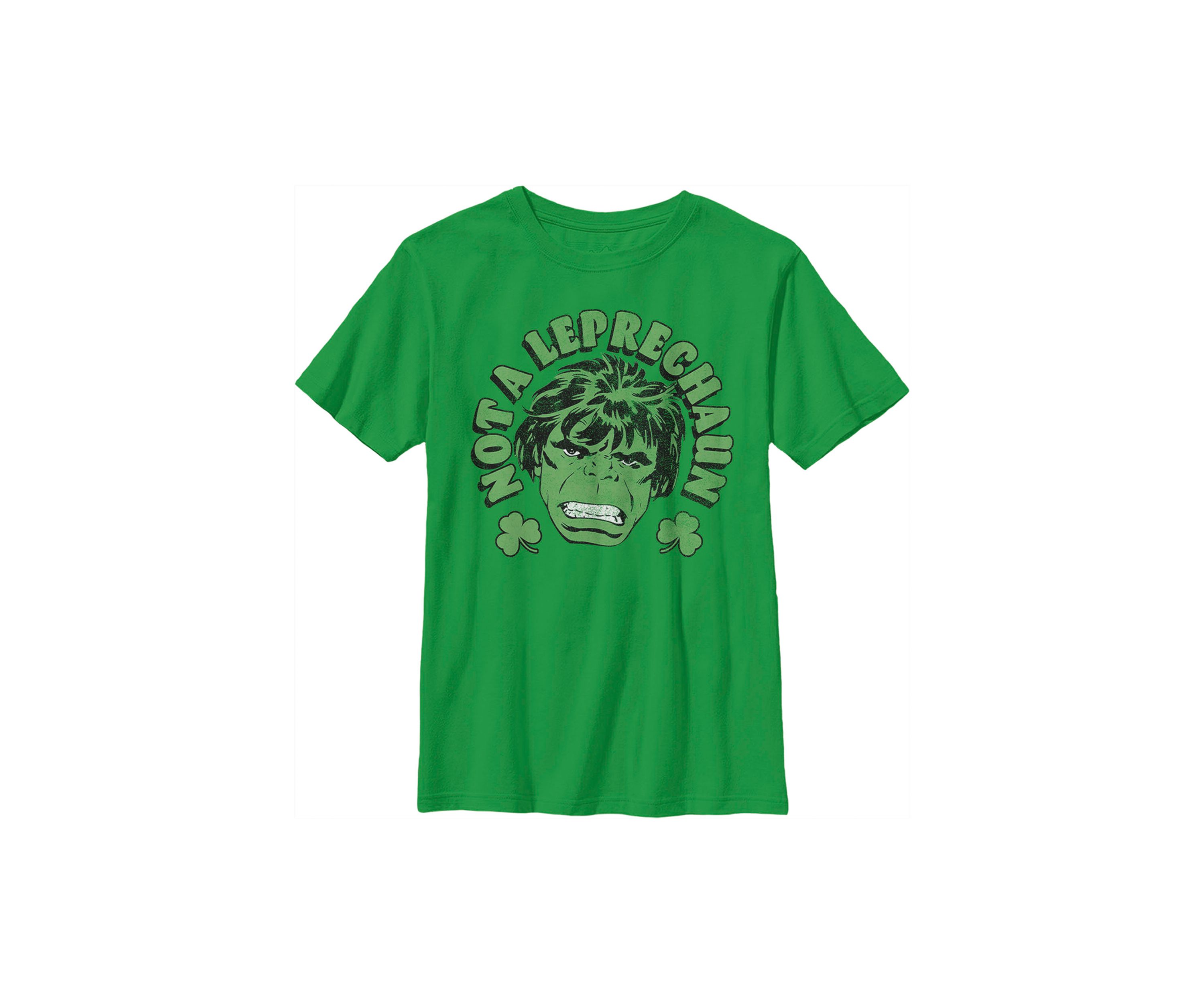 Boys 4-7  Not Leprechaun Hulk Graphic T-Shirt