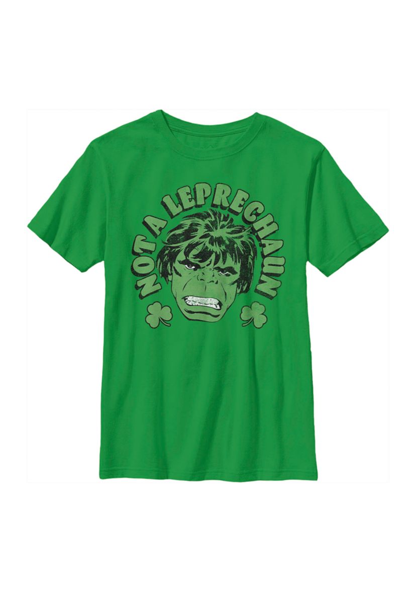 Boys 4-7  Not Leprechaun Hulk Graphic T-Shirt