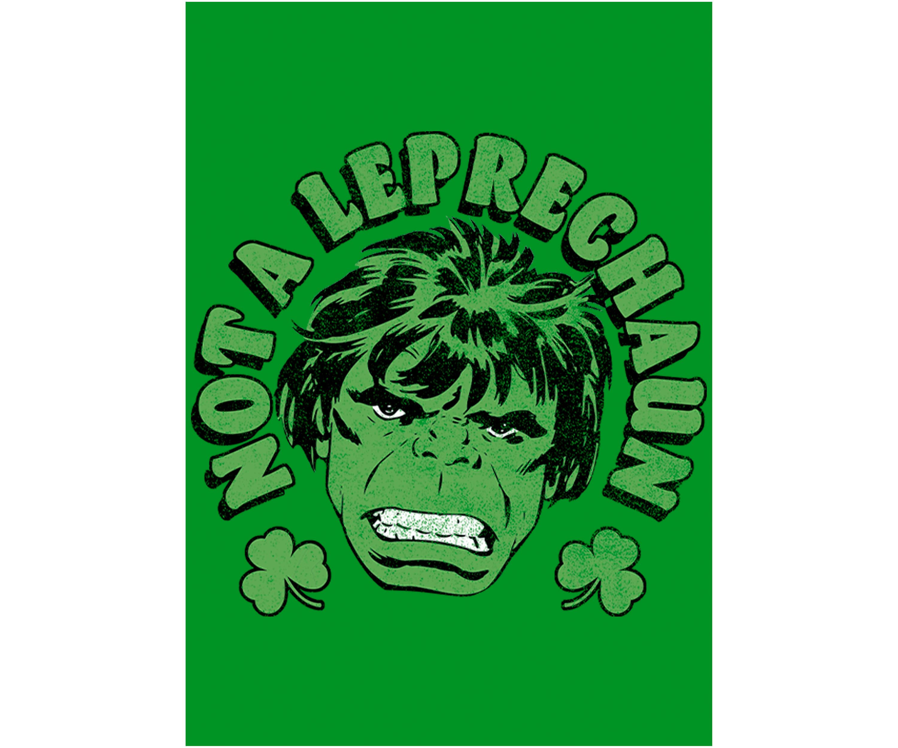 Boys 4-7  Not Leprechaun Hulk Graphic T-Shirt