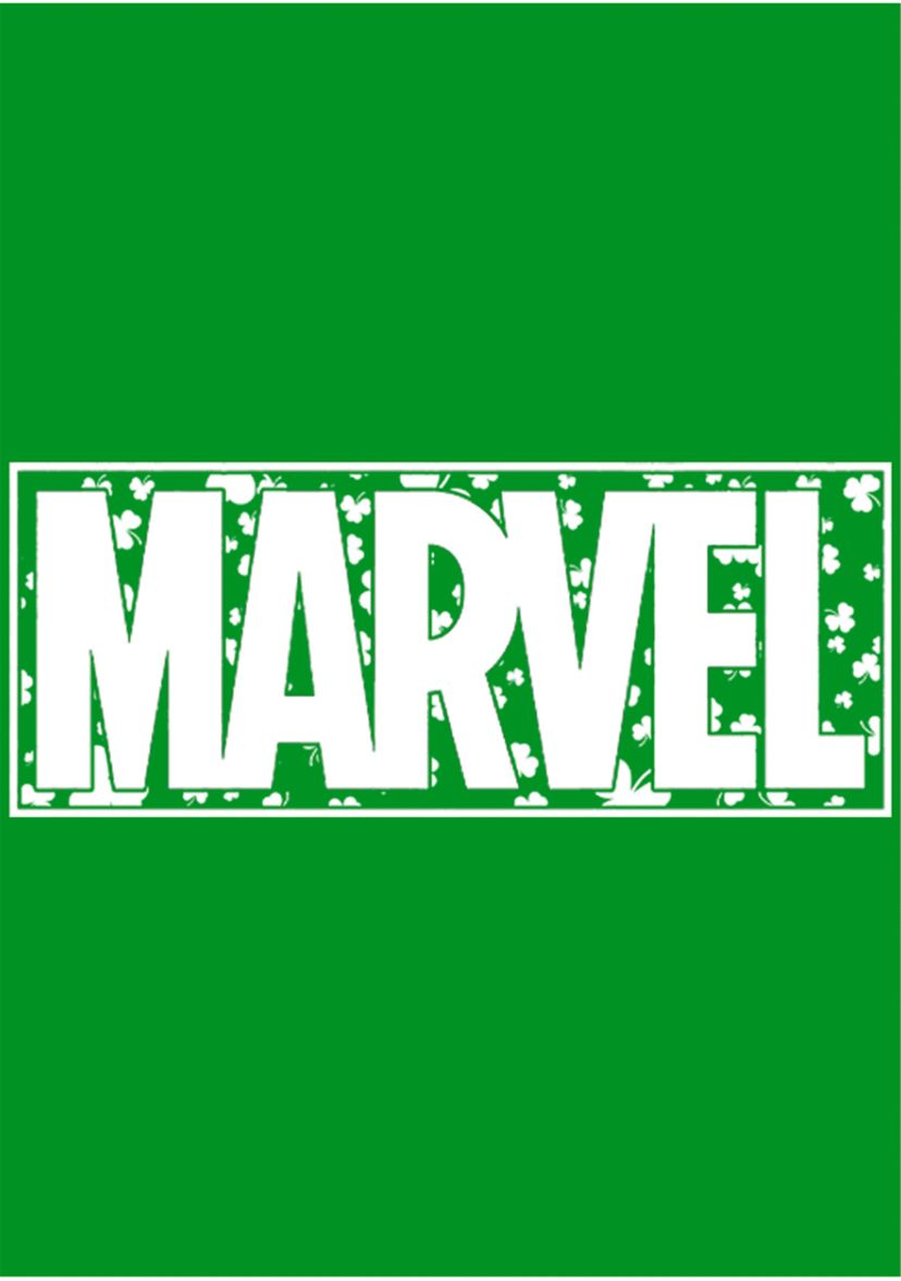 Boys 4-7  Marvel Shamrock Graphic T-Shirt