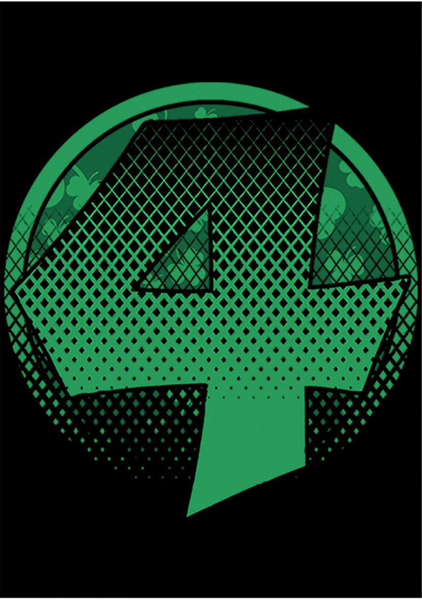 Boys 4-7  Lucky 4 Graphic T-Shirt