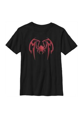 Marvel Boys 4-7 Mask Icon Top, Black, Large