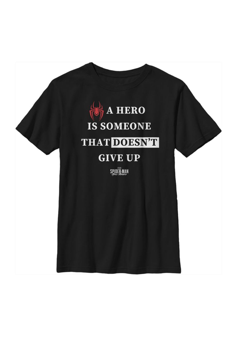 Boys 4-7 Hero Text Top