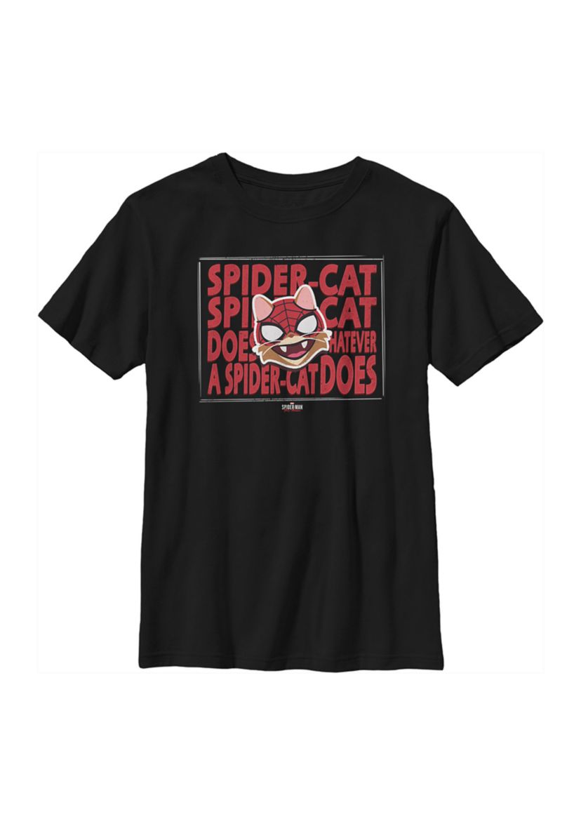 Boys 4-7 Whatever Spider Cat Top
