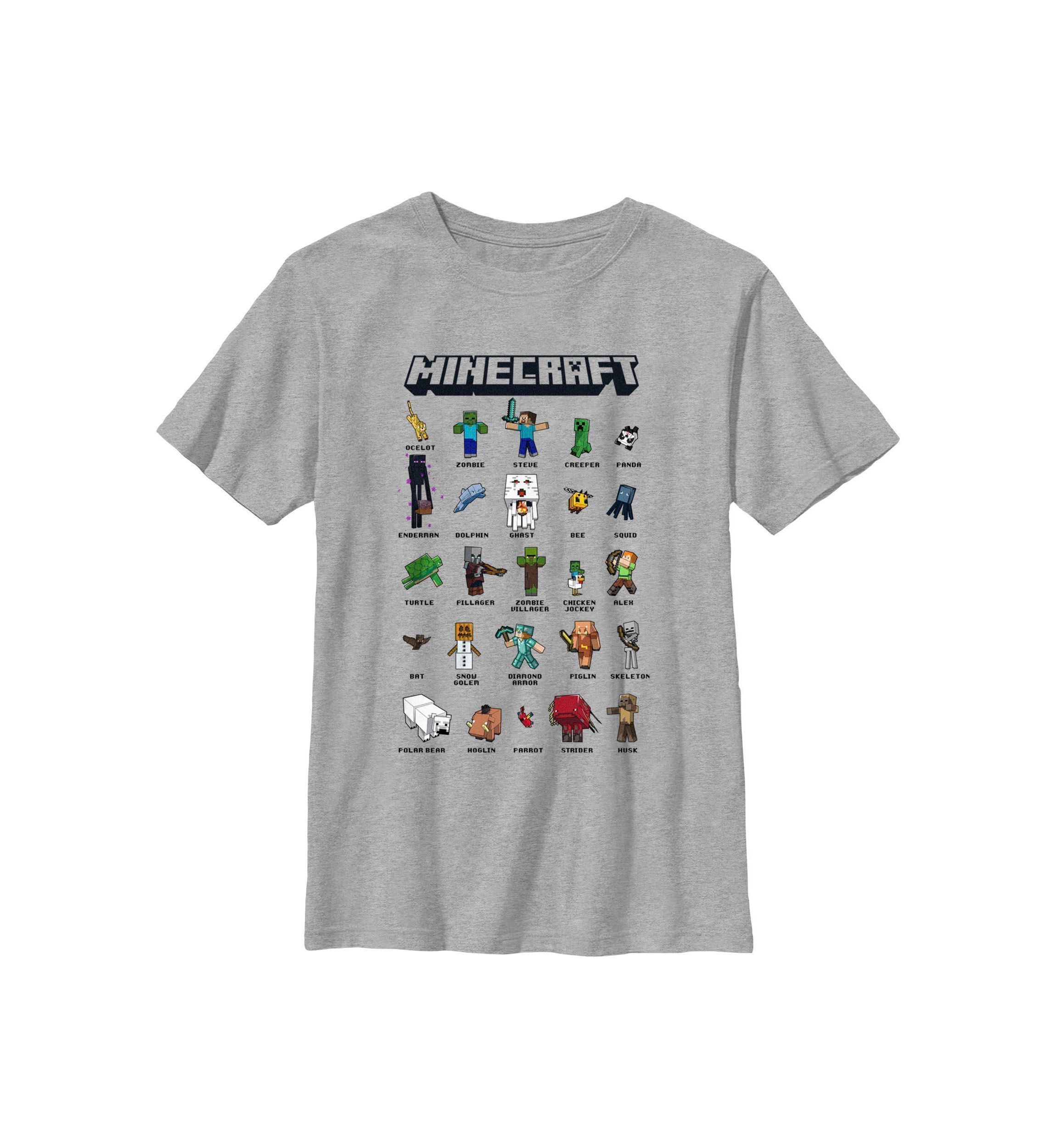 Mine Huge Grid Graphic T-Shirt