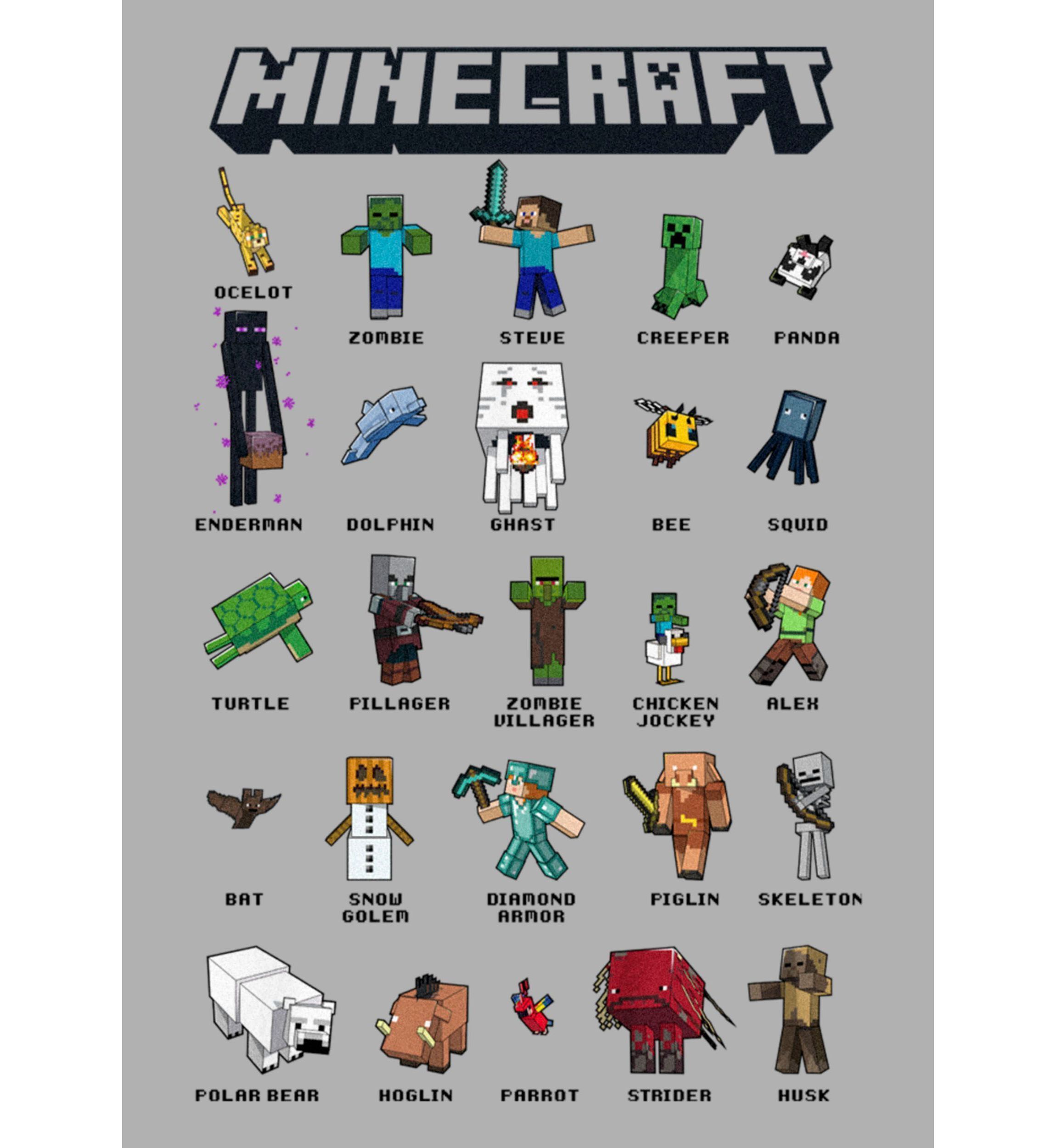 Mine Huge Grid Graphic T-Shirt
