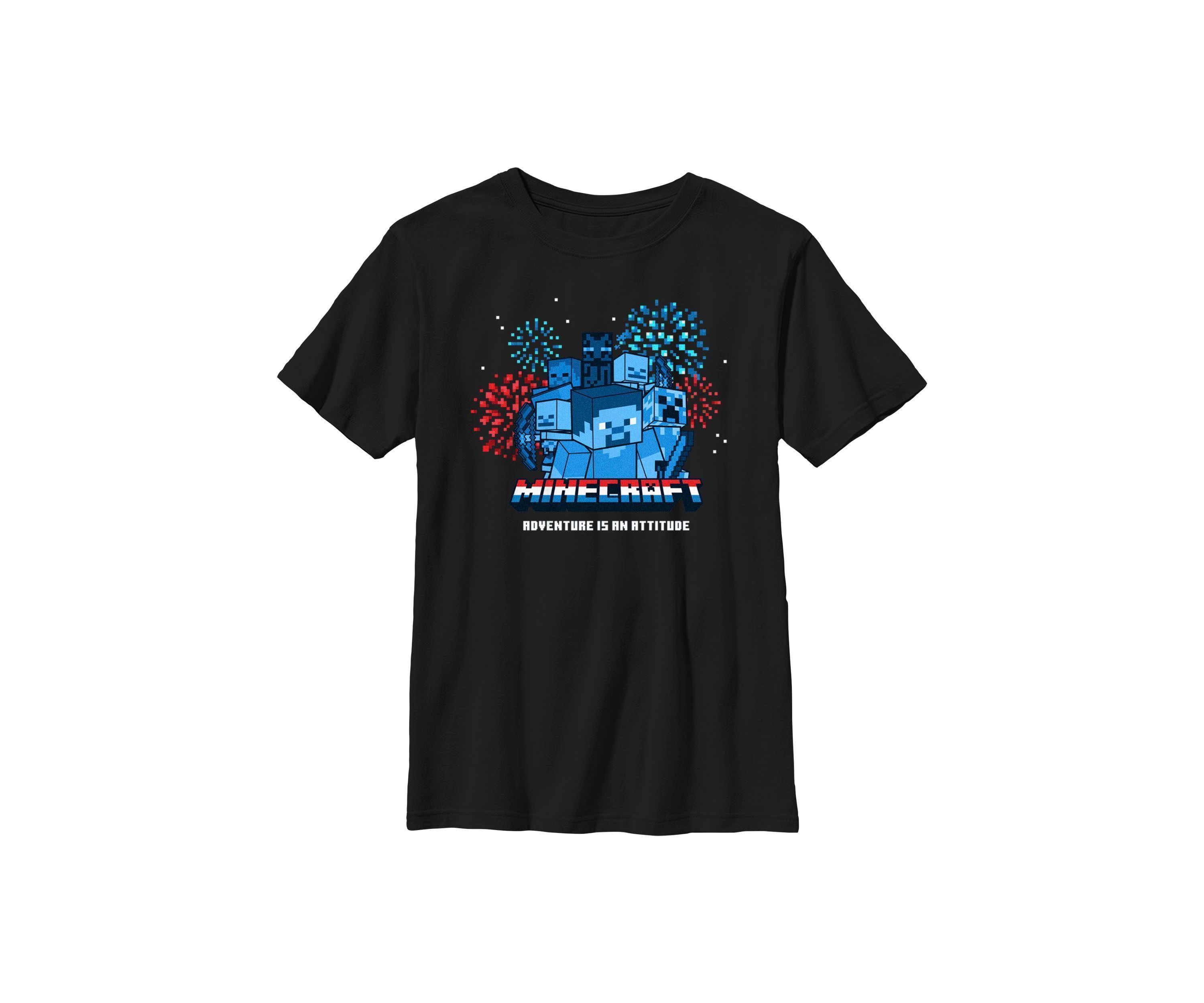 Mine Firework Group Graphic T-Shirt