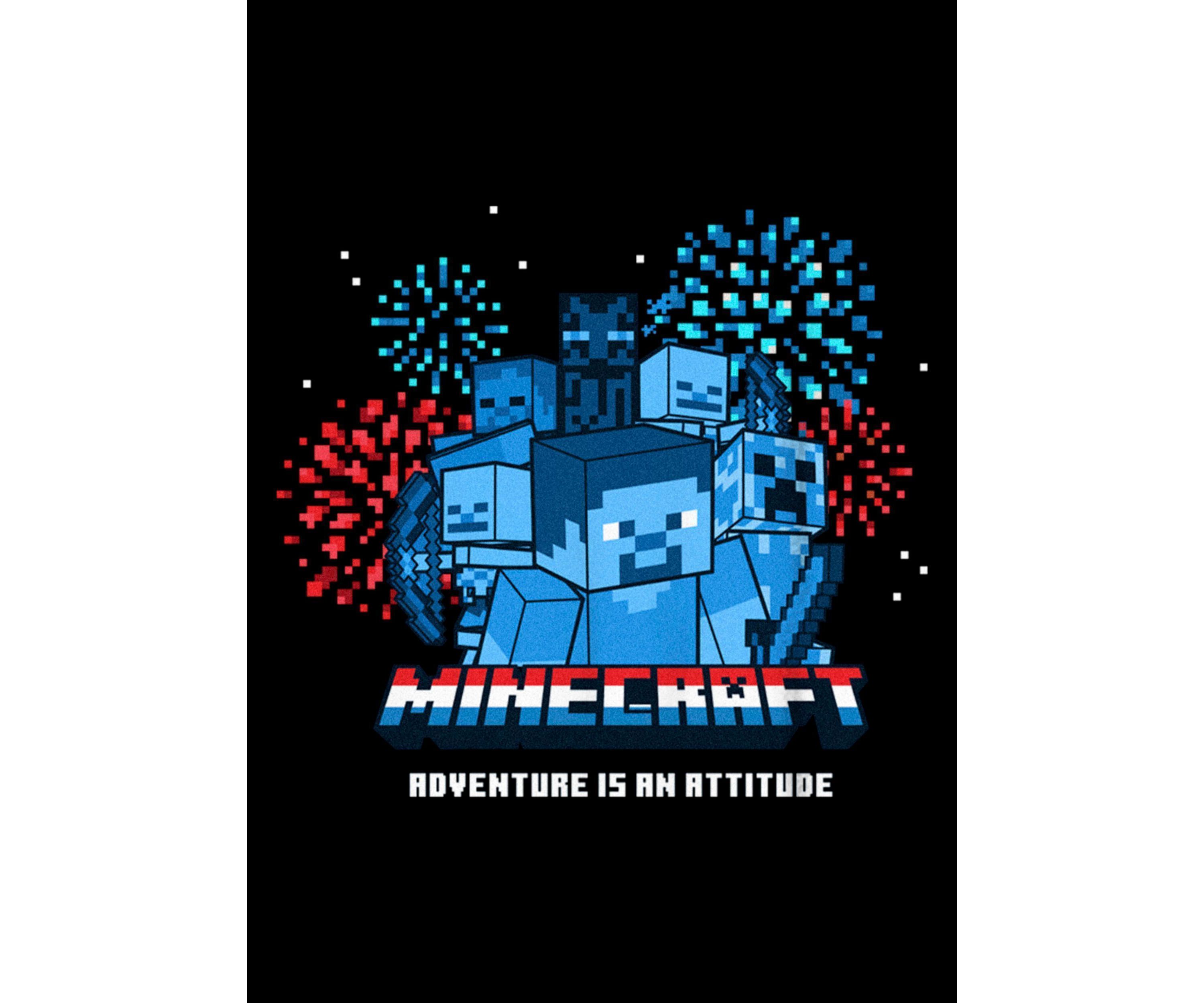 Mine Firework Group Graphic T-Shirt