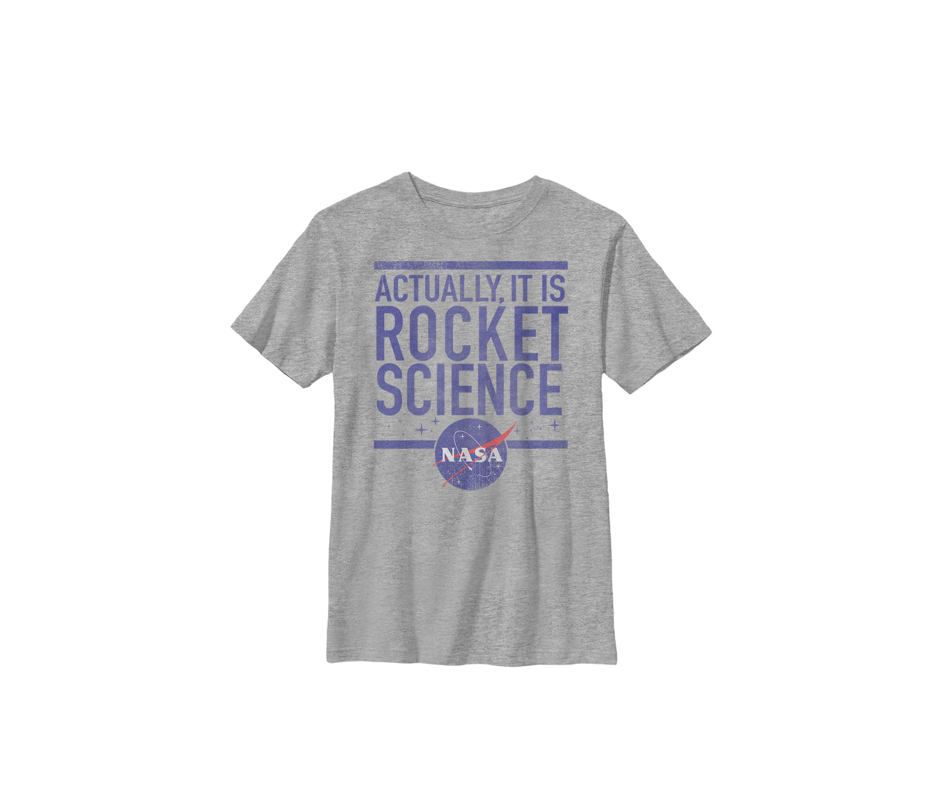 Actually It Is Rocket Science Crew Graphic T-Shirt