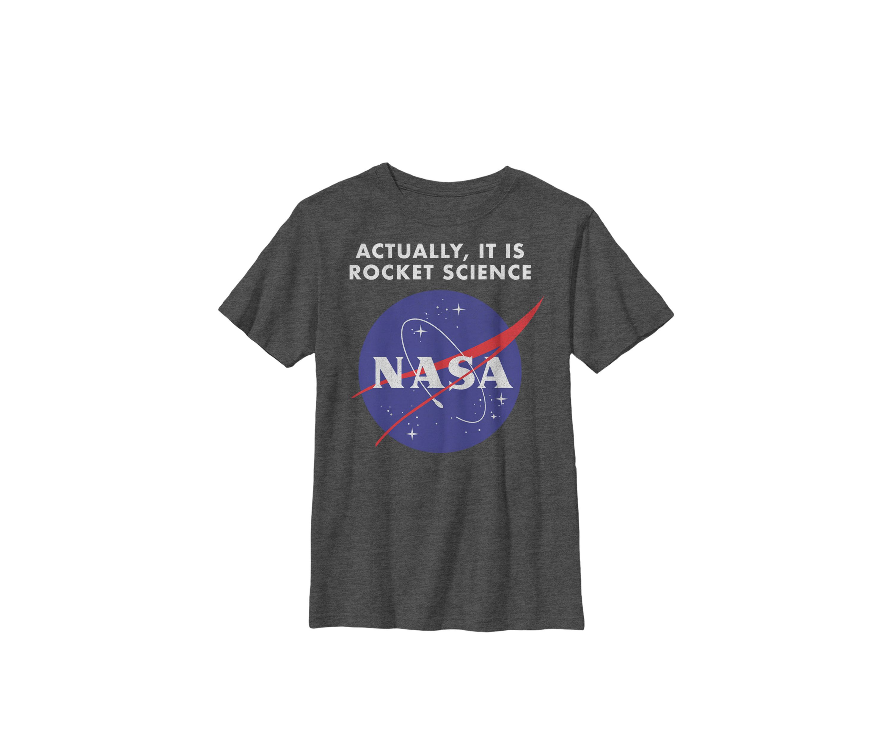 Logo Actually It Is Rocket Science Crew Graphic T-Shirt
