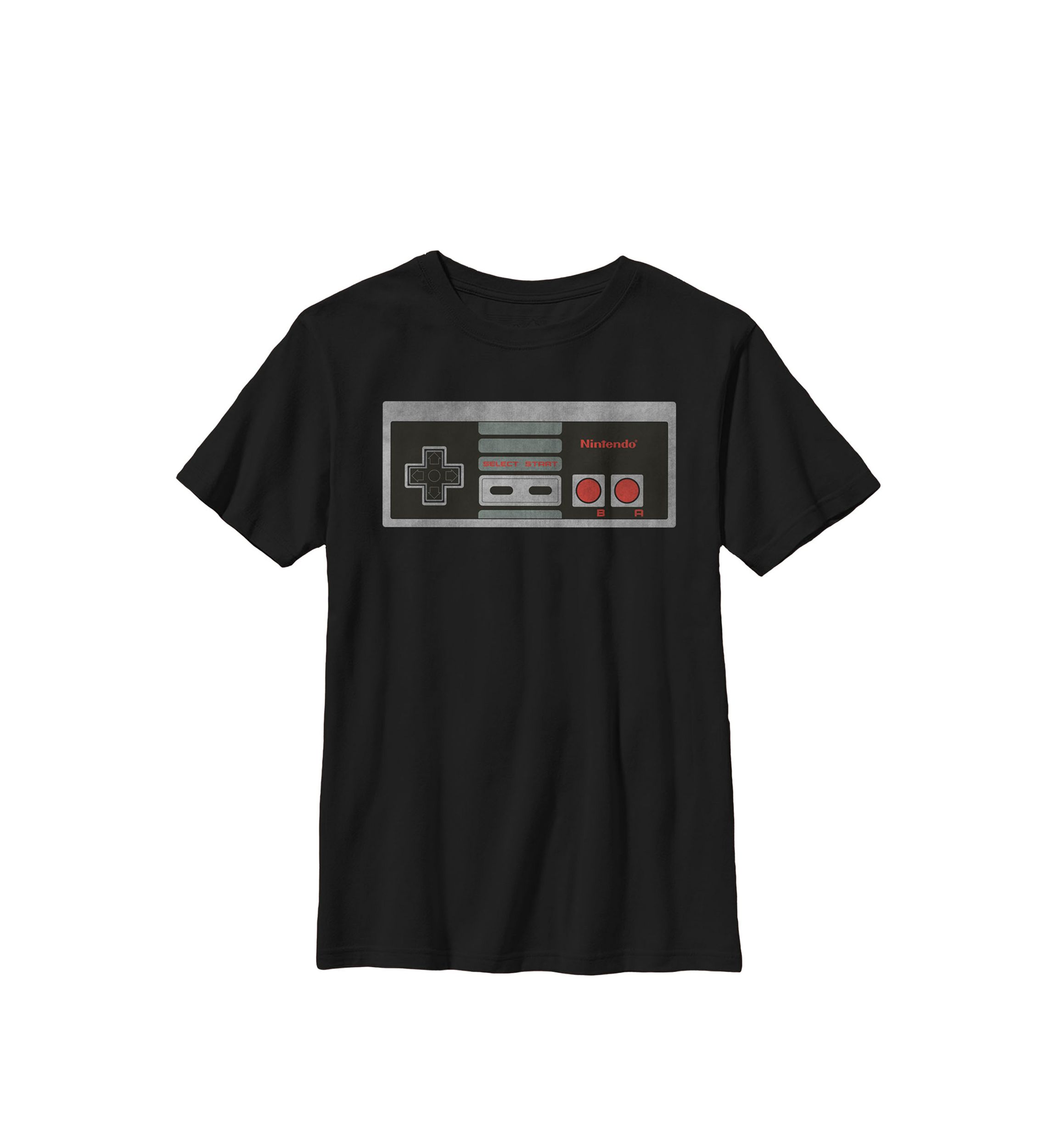 Retro NES Controller Crew Graphic T-Shirt