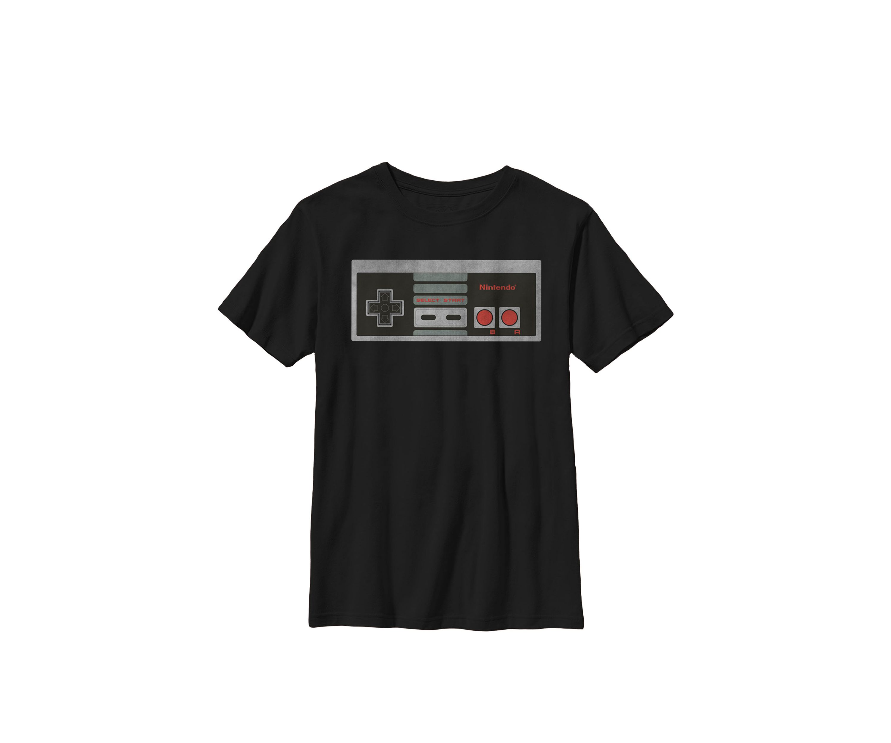 Retro NES Controller Crew Graphic T-Shirt
