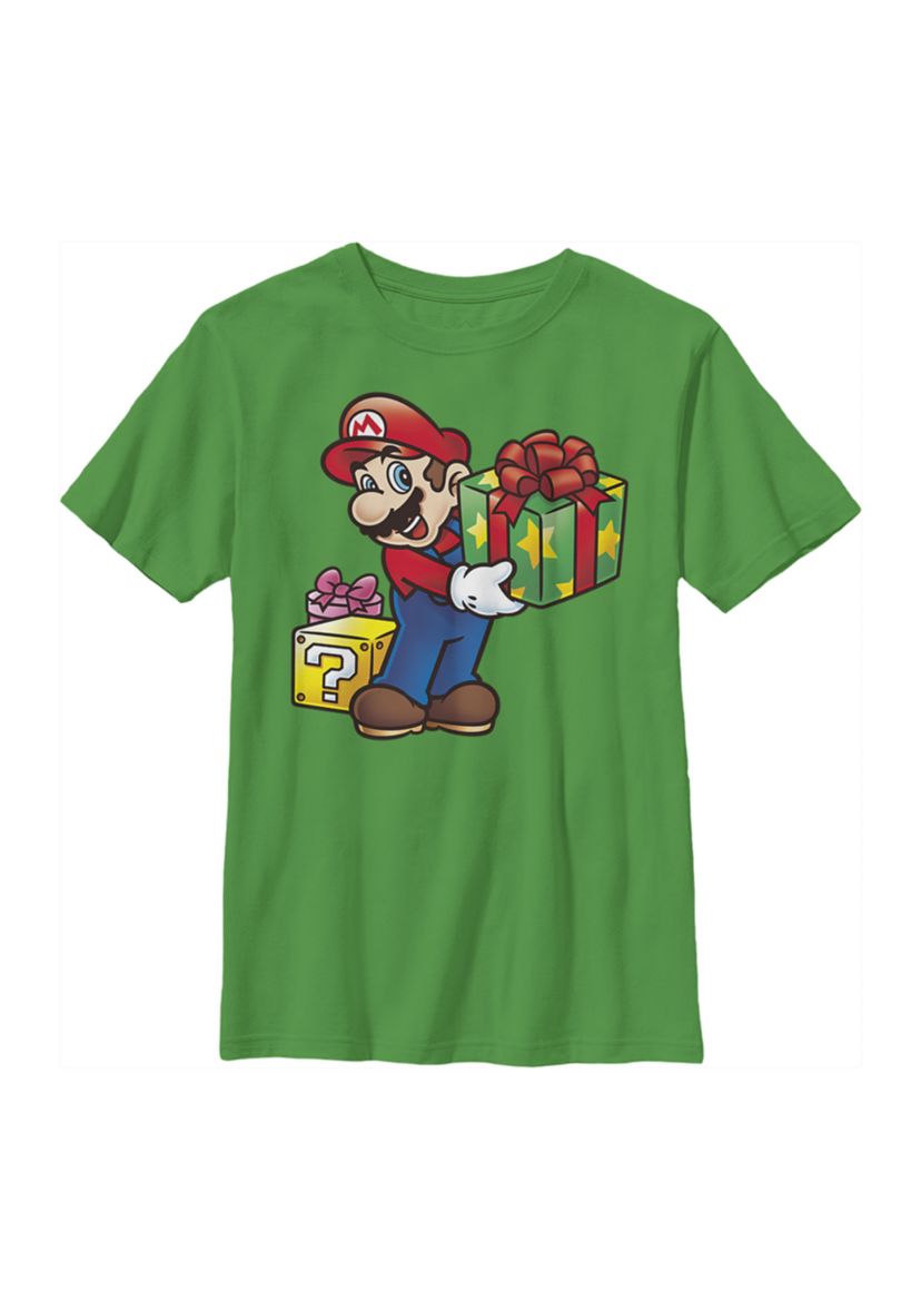 Boys 4-7 Mario Gives Graphic Top