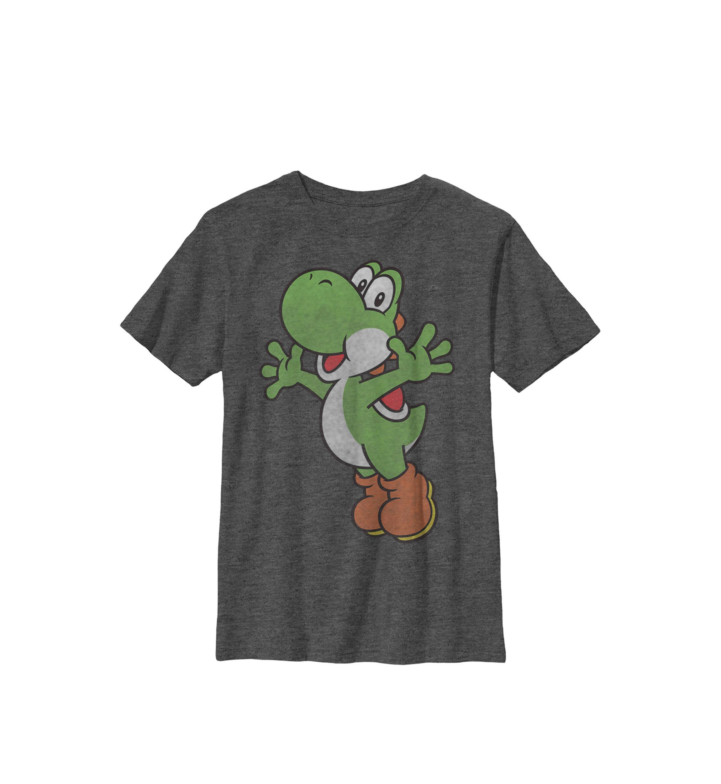Super Mario Yoshi Classic Jump Portrait Crew T-Shirt