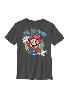 Nintendo Boys 4-7 Mario I'm the Best Graphic T-Shirt