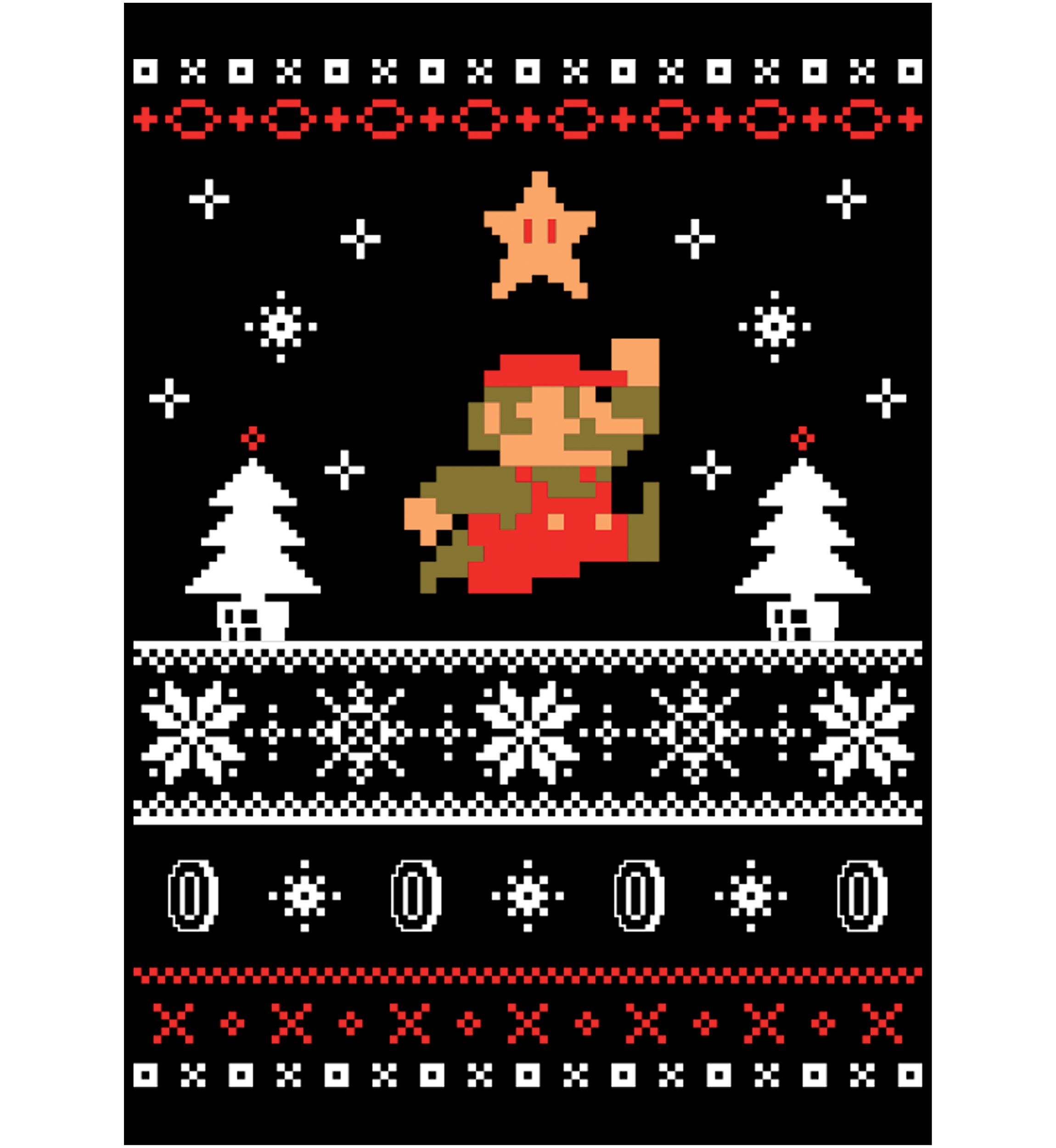 Boys 4-7 Mario Star Comp Top