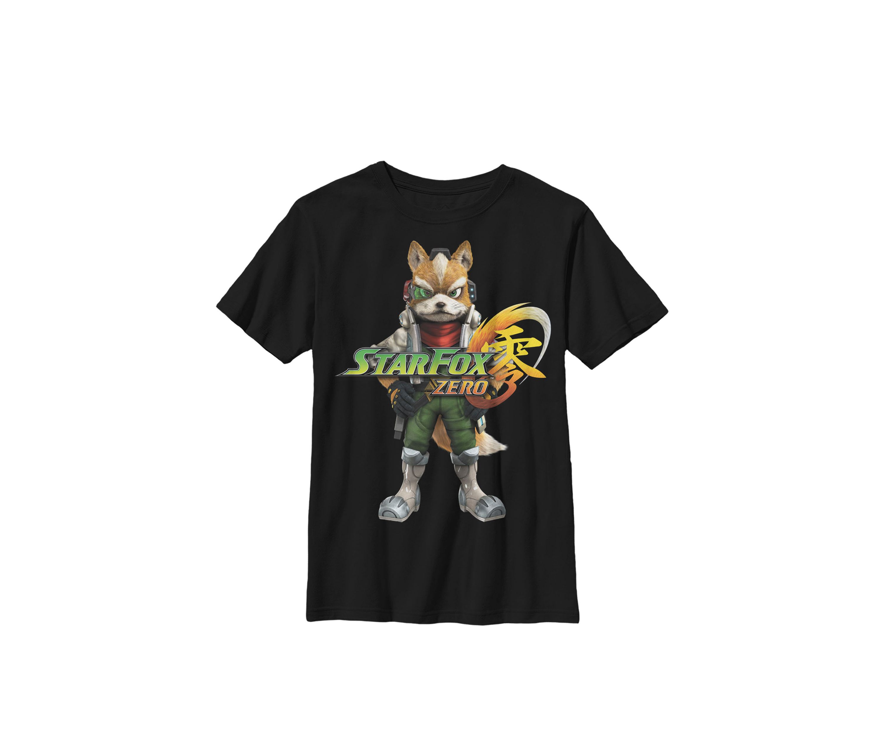 Boys Star Fox Zero Classic Fox Stance Crew T-Shirt