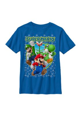 Nintendo Boys 4-7 Super Three Graphic T-Shirt