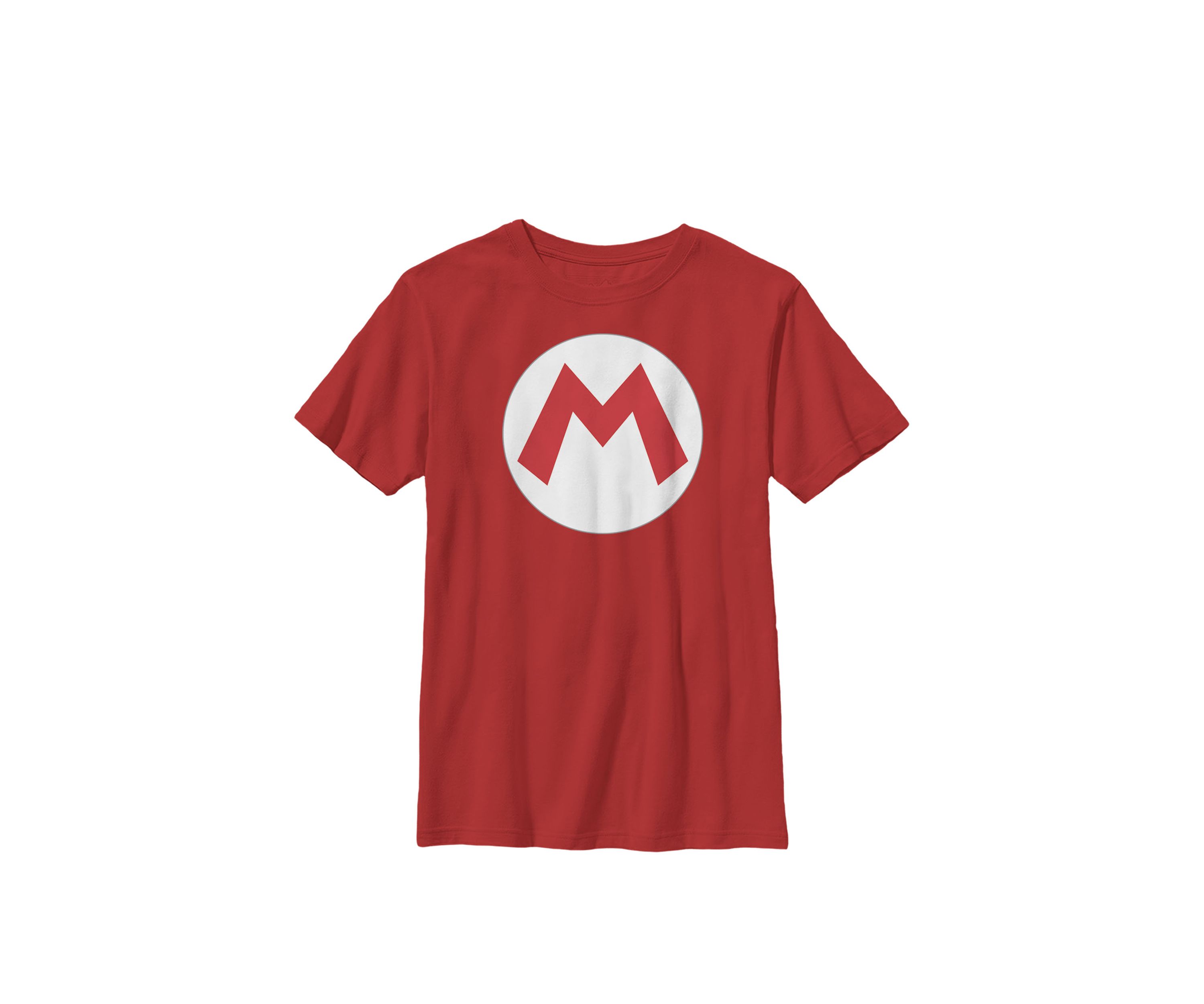 Super Mario Icon Costume Crew T-Shirt