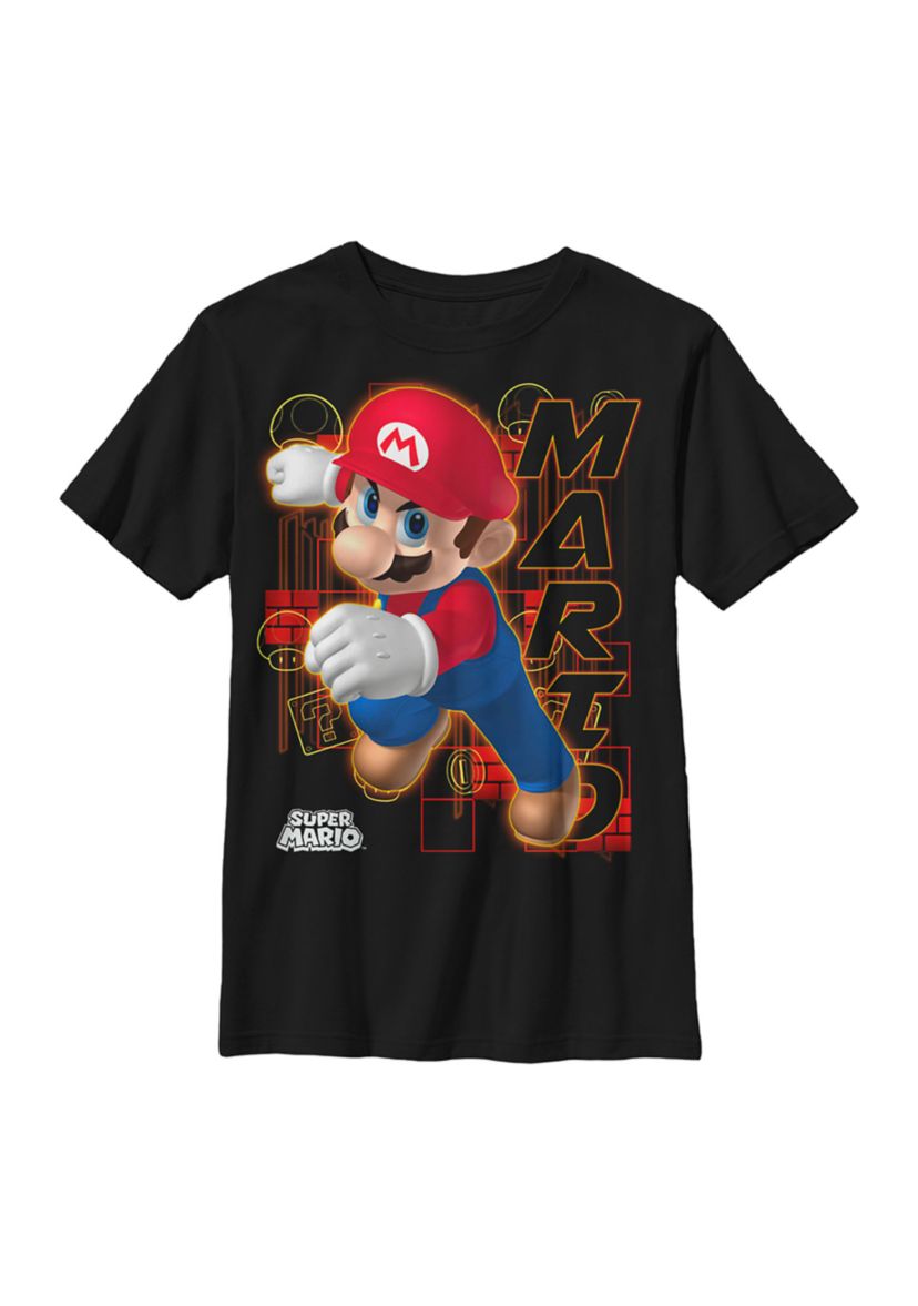 Boys 4-7 Candy Red Graphic T-Shirt