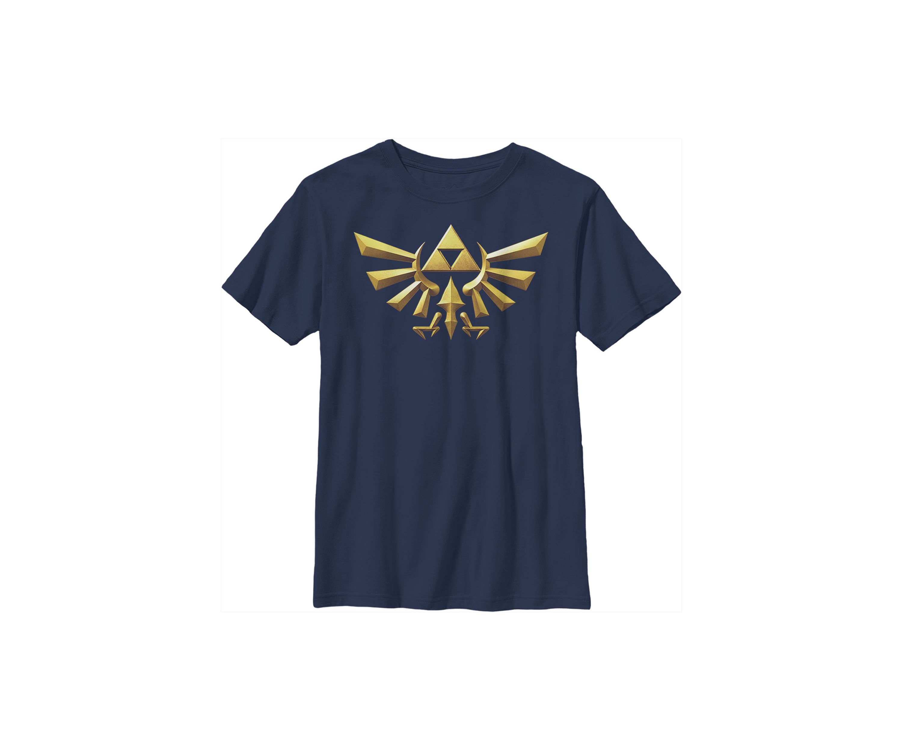 Boys 4-7 3D Crest Graphic T-Shirt