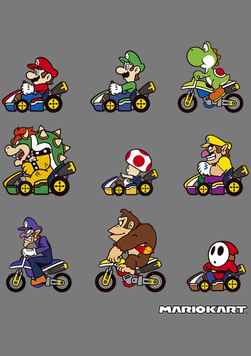 Boys 4-7 Team Line Up Graphic T-Shirt