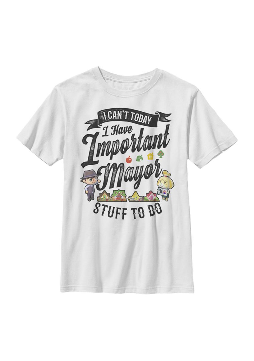 Boys 4-7 Important Mayor Graphic T-Shirt