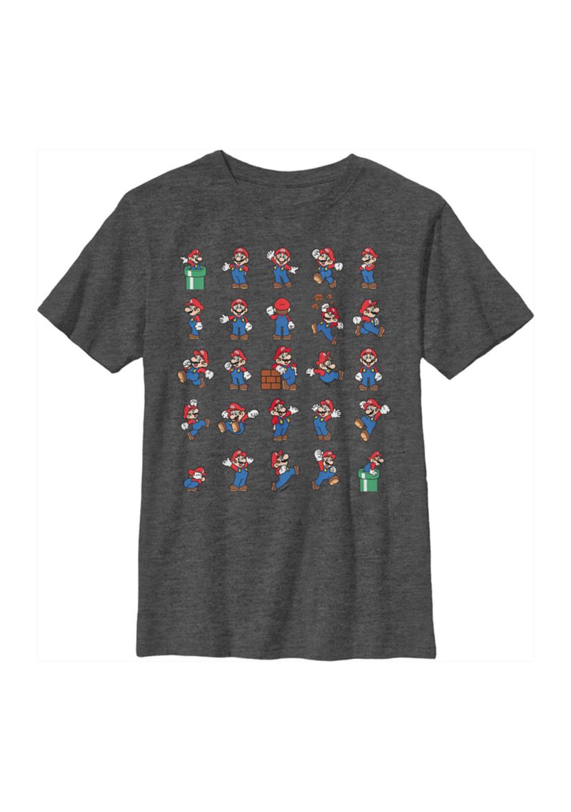 Boys 4-7 Super Grid Graphic T-Shirt