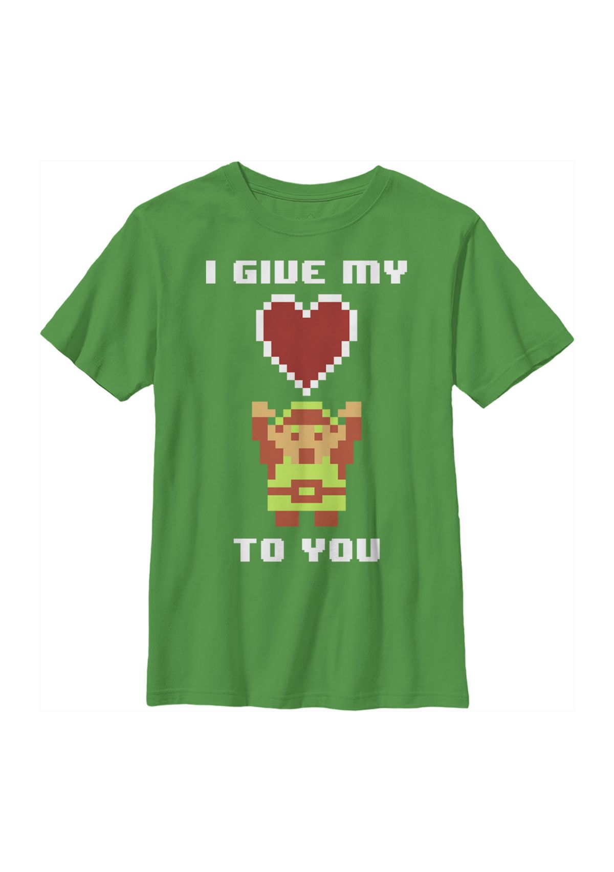 Boys 4-7 Give My Pixel Heart Graphic T-Shirt