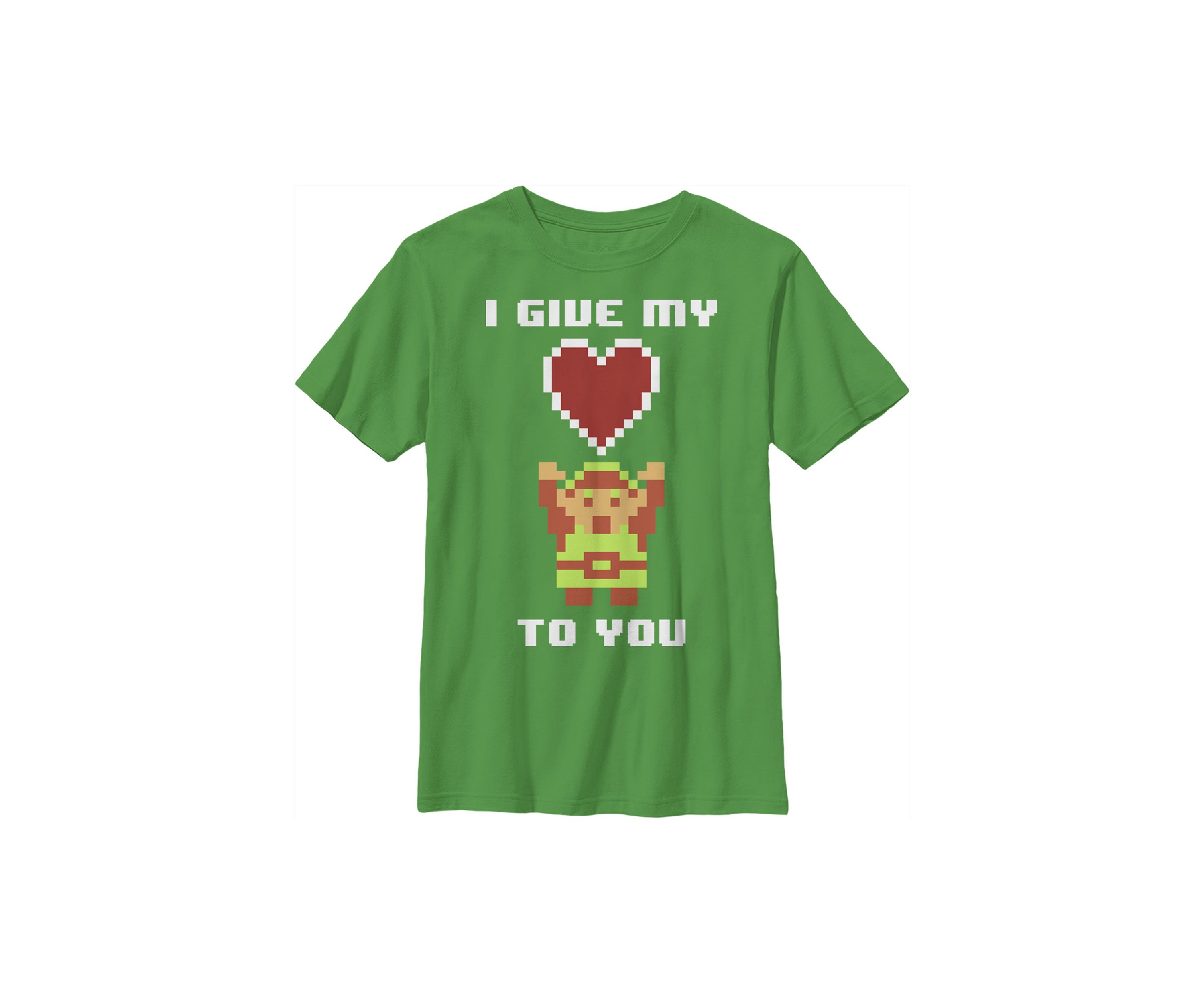 Boys 4-7 Give My Pixel Heart Graphic T-Shirt