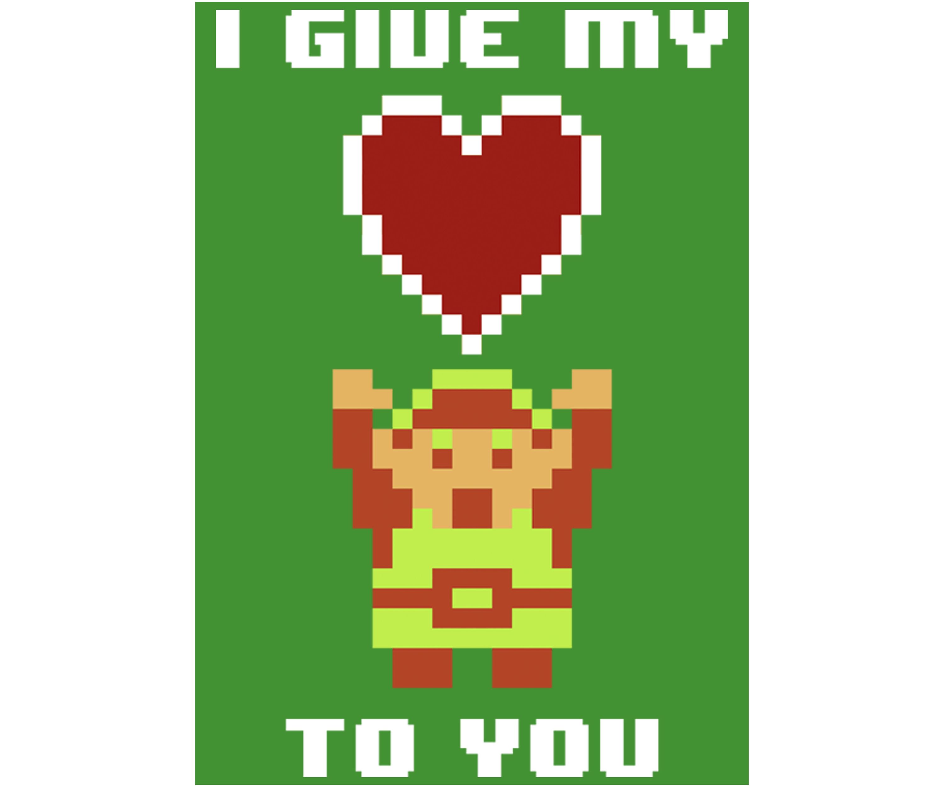Boys 4-7 Give My Pixel Heart Graphic T-Shirt