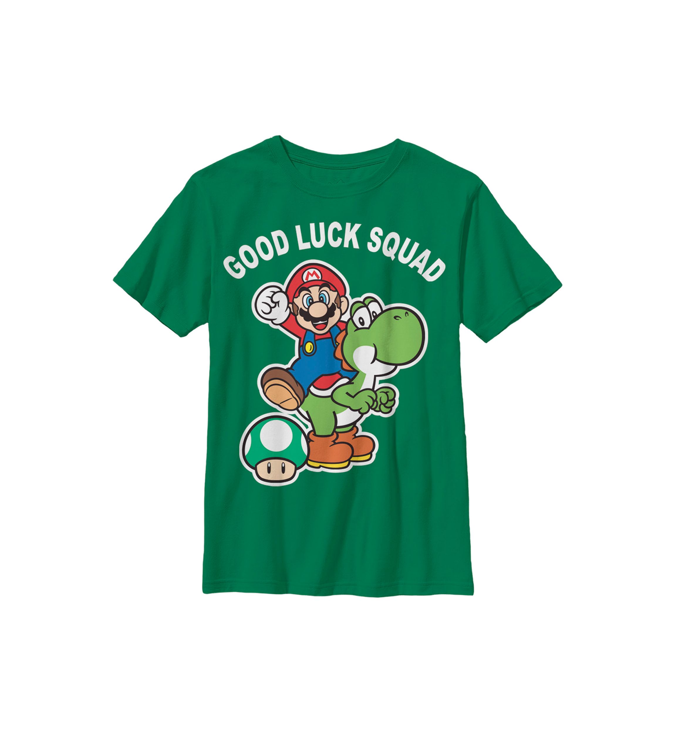 Boys 4-7 MARIO GOOD LUCK SQUAD Graphic T-Shirt