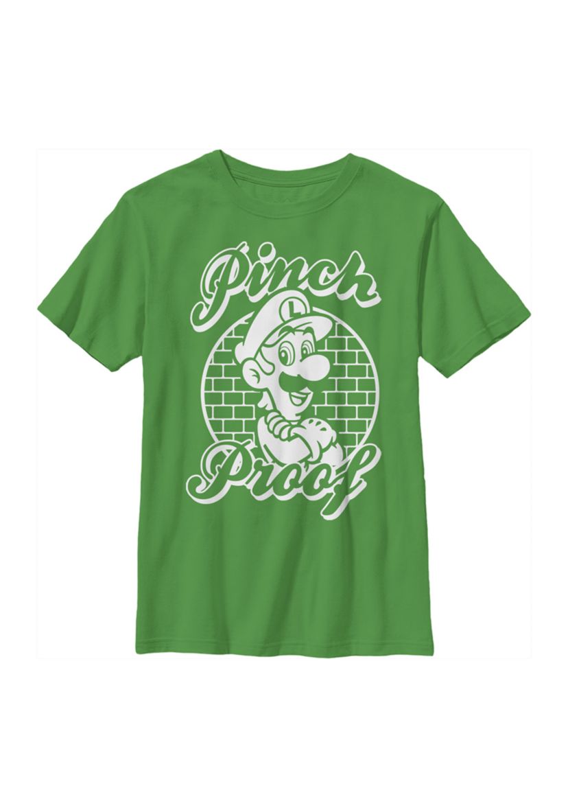 Boys 4-7 Pinch Proof Luigi Graphic T-Shirt