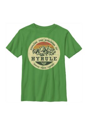 Nintendo Boys 4-7 Explore Hyrule Graphic T-Shirt, XSmall