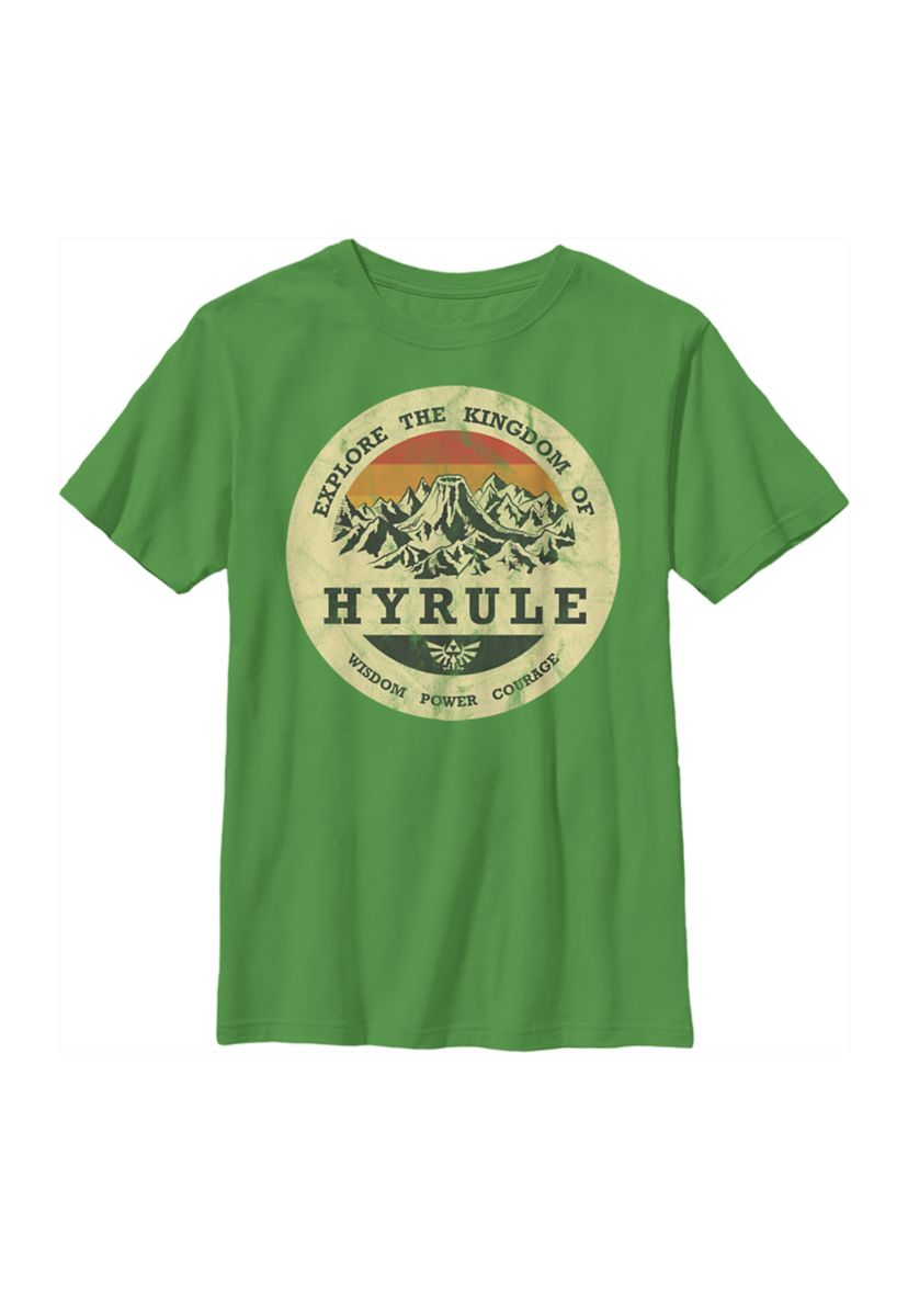 Boys 4-7 Explore Hyrule Graphic T-Shirt
