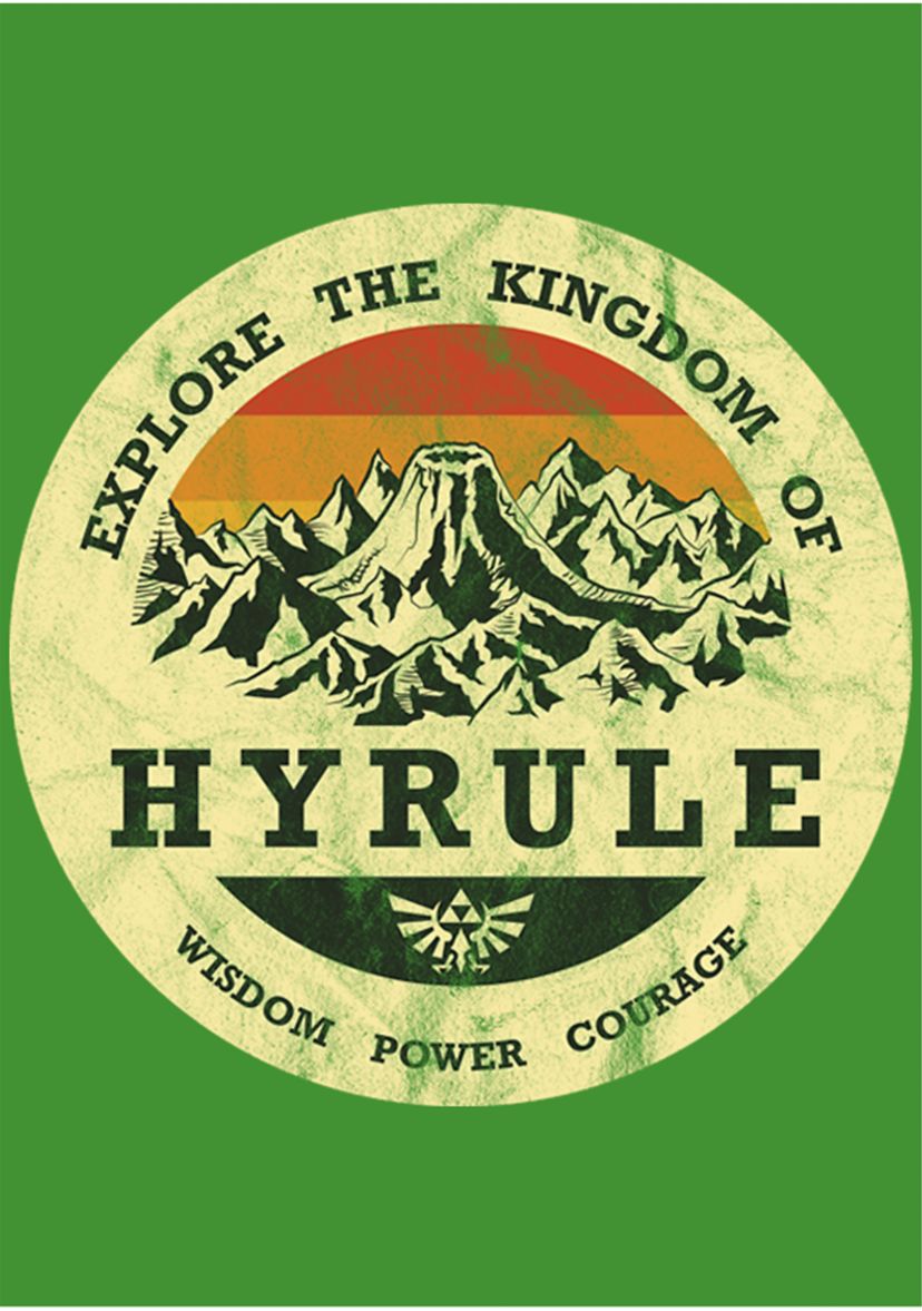 Boys 4-7 Explore Hyrule Graphic T-Shirt