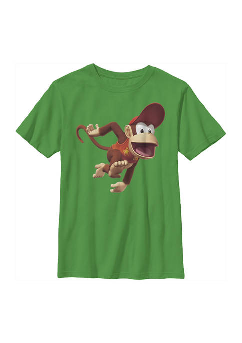 Nintendo Boys 4-7 Diddy Smash Graphic T-Shirt