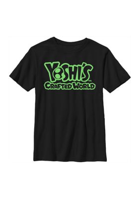 Nintendo Boys 4-7 Yoshi's Basic Logo Graphic T-Shirt