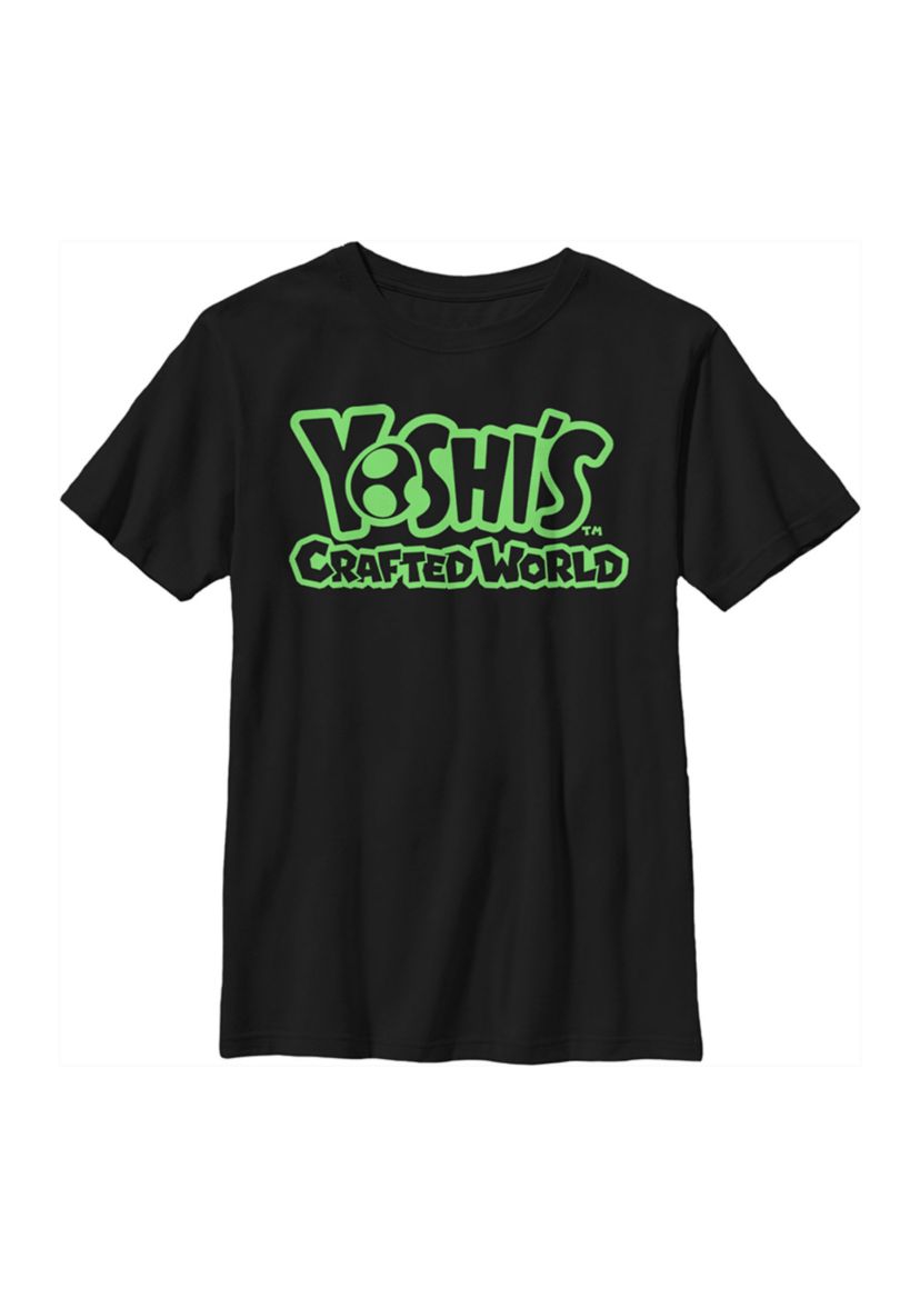 Boys 4-7 Yoshis Basic Logo Graphic T-Shirt