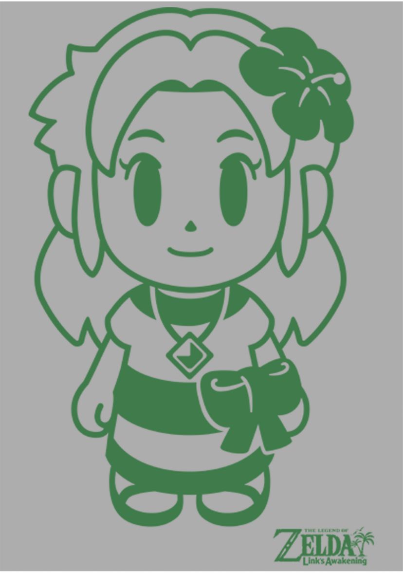 Boys 4-7 Zelda Avatar Outline Graphic T-Shirt