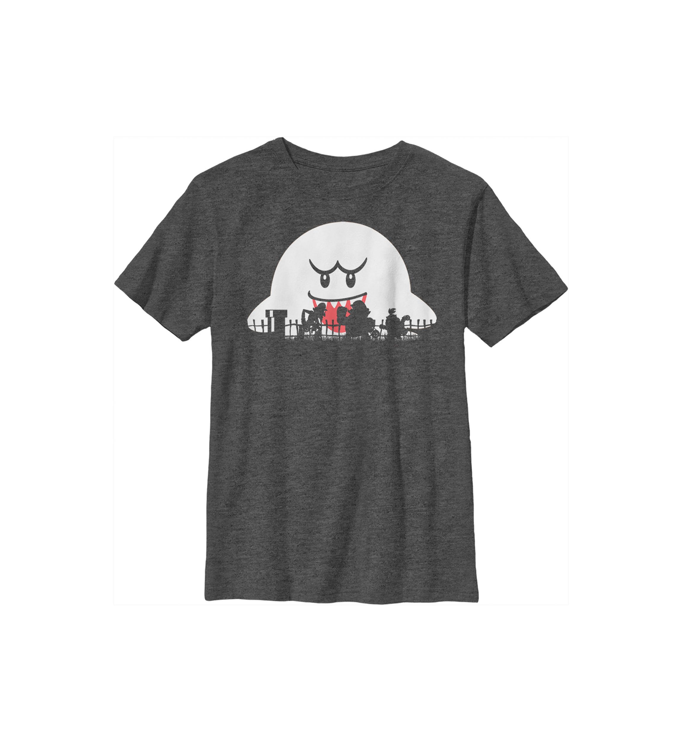 Boys 4-7 Mario Halloween Silhouttes T-Shirt