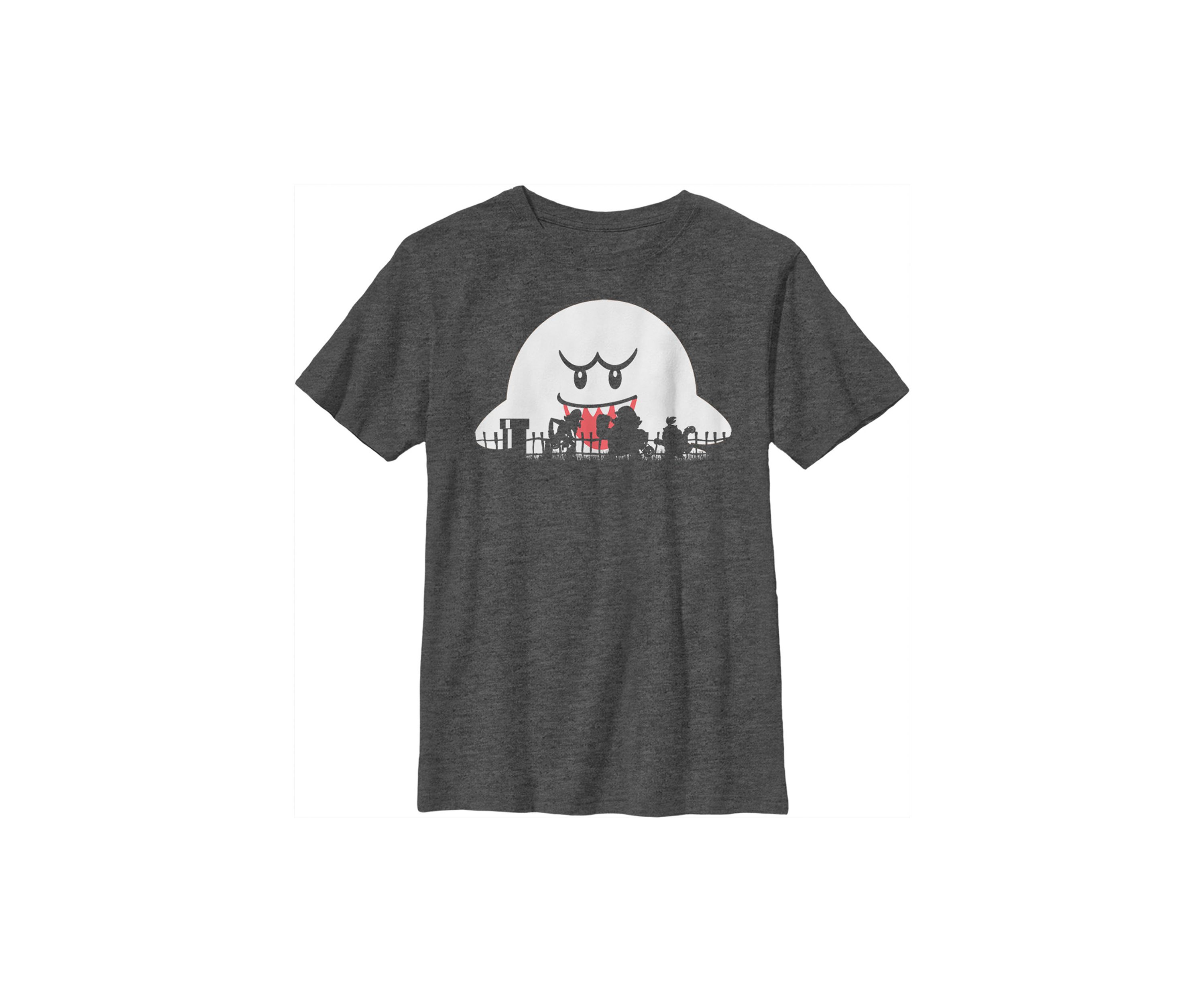 Boys 4-7 Mario Halloween Silhouttes T-Shirt