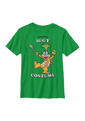 Nintendo Boys 4-7 Iggy Face Graphic T-Shirt, X-Large