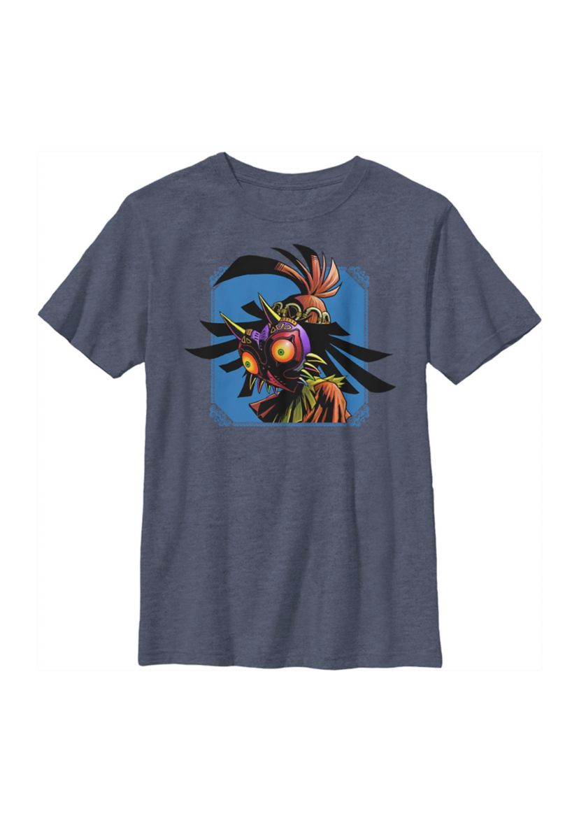 Boys 4-7 Skull Kid Face Graphic T-Shirt