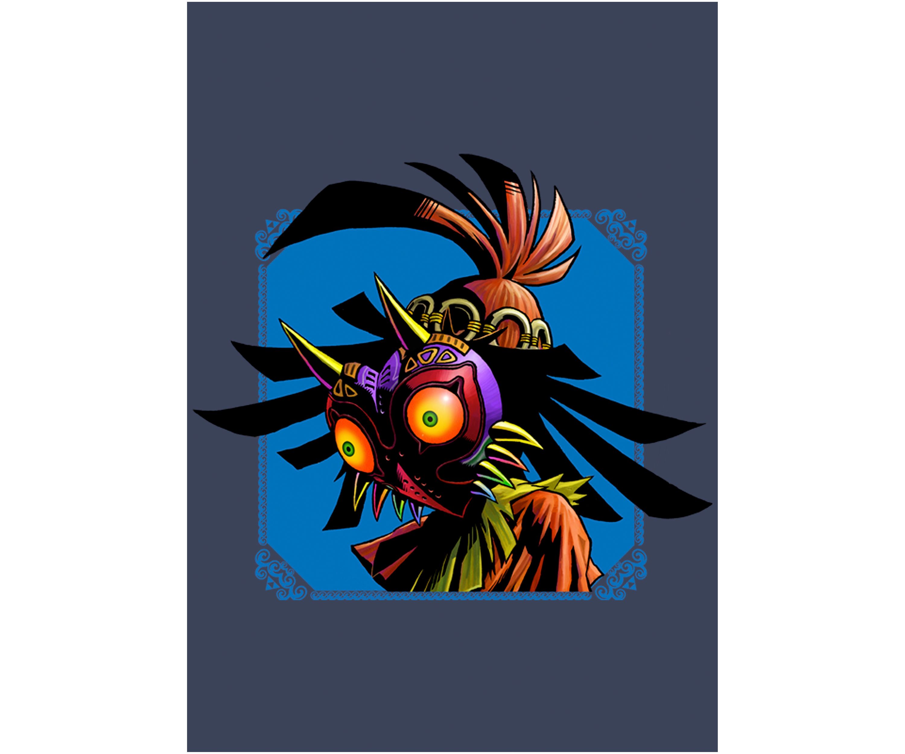 Boys 4-7 Skull Kid Face Graphic T-Shirt