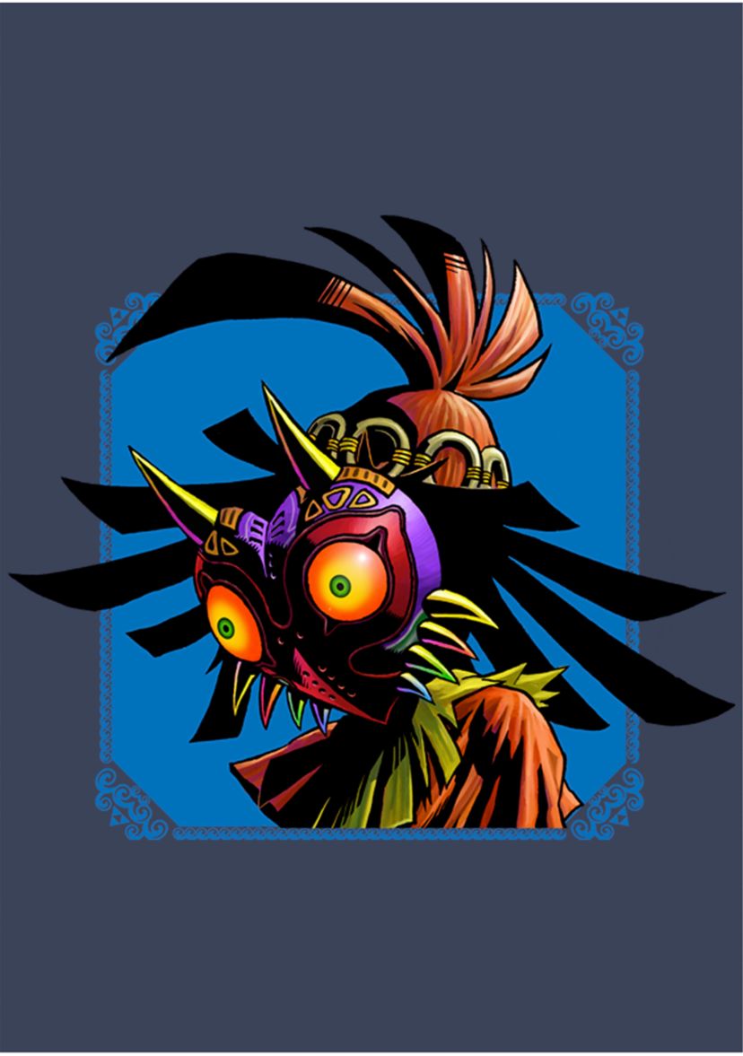 Boys 4-7 Skull Kid Face Graphic T-Shirt